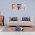 Situne 2 Seater Sofa In Premium lethrite Fabric