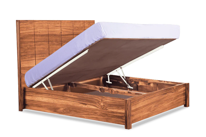 Oaklyn Heritage Solid Wood Bed – Strength Rooted in Tradition