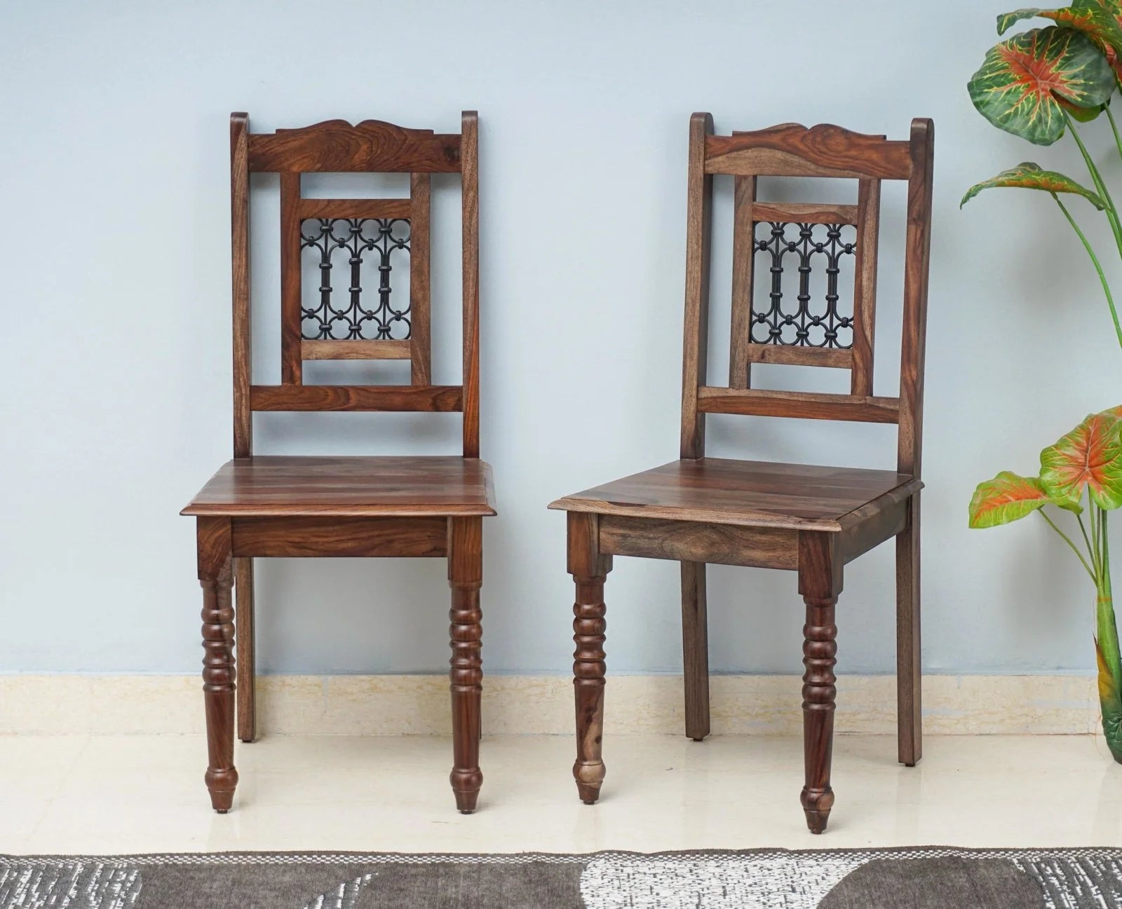 Sithaus Sheesham Wood Dining Chair Set
