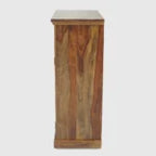 Zyngloss Wooden Two Door Shoe Rack