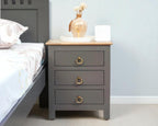 Alexandria Wooden Bedside Table
