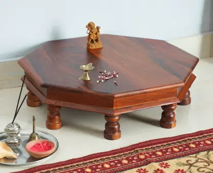 Laxmi Wooden Pooja Chowki