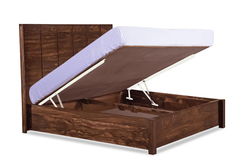 Oaklyn Heritage Solid Wood Bed – Strength Rooted in Tradition
