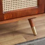 Maplenza Solid Wood Shoe Rack Cabinet