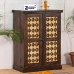 Solid Wood Brass Royale Bar