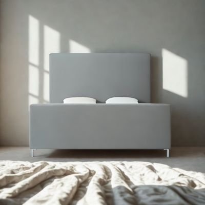 Modern Upholstered King Size Bed