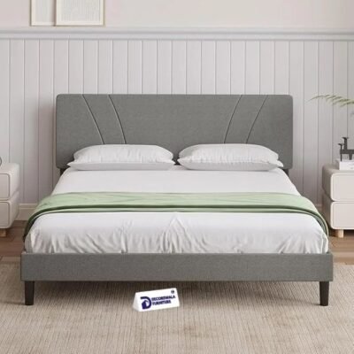 upholstered bed