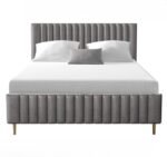 Bed, Fabric Bad
