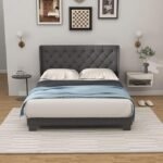 Bed, Fabric Bad