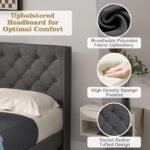 Bed, Fabric Bad