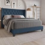 Bed, Fabric Bad