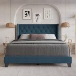 Bed, Fabric Bad