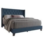 Bed, Fabric Bad