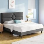 Bed, Fabric Bad