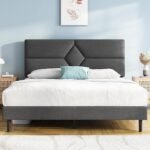 Bed, Fabric Bad