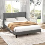 Bed, Fabric Bad