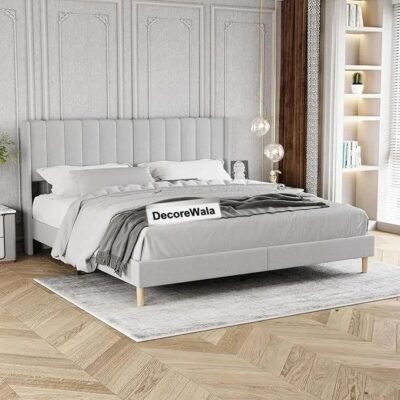 Upholstered King Size Bed