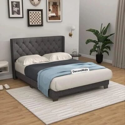 Upholstered King Size Bed