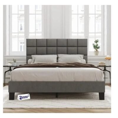 upholstered bed