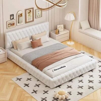 upholstered bed