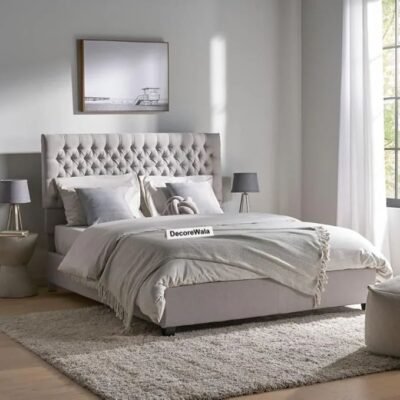 Upholstered King Size Bed