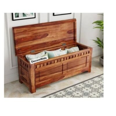 Solid Wood Trunk Box